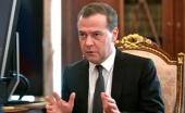 Тываның Баштыңы Россияның Чазааның даргазы Дмитрий Медведевке буруузун илереткен